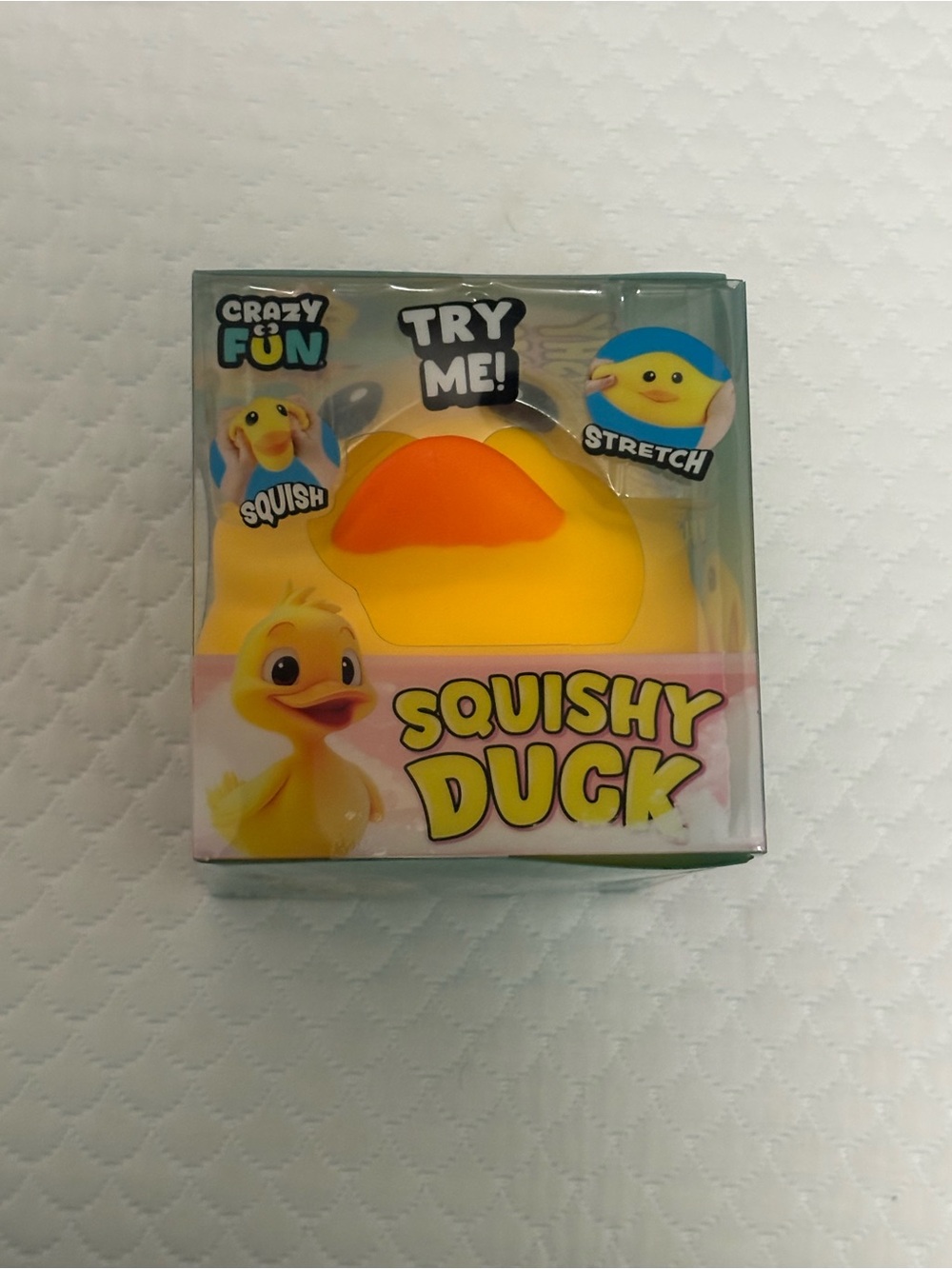 Squishy Duck Toy - Yellow